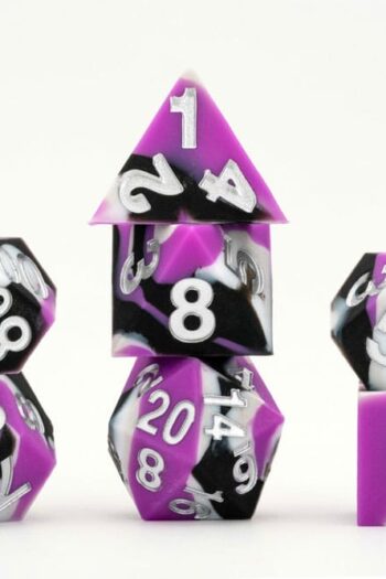 MDG Dice Set Pride Asexual Flag