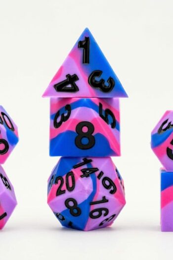 MDG Dice Set Pride Bisexual Flag