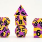 MDG Dice Set Pride Intersex Flag