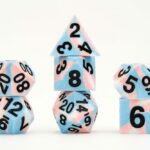 MDG Dice Set Pride Transgender Flag