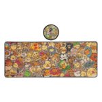 Fuzzballs Desk Pad & Coaster Set