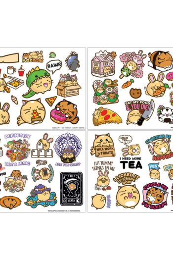Fuzzballs Tech Sticker Pack