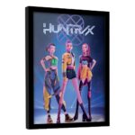 KPop Demon Hunters Collector Print Framed Poster Huntrix