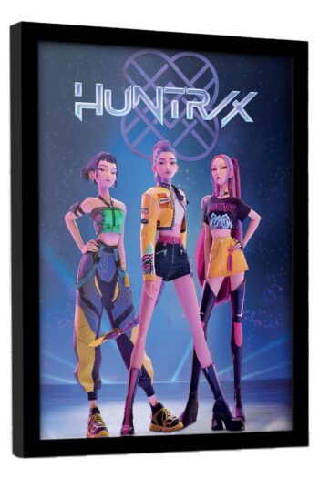 KPop Demon Hunters Collector Print Framed Poster Huntrix