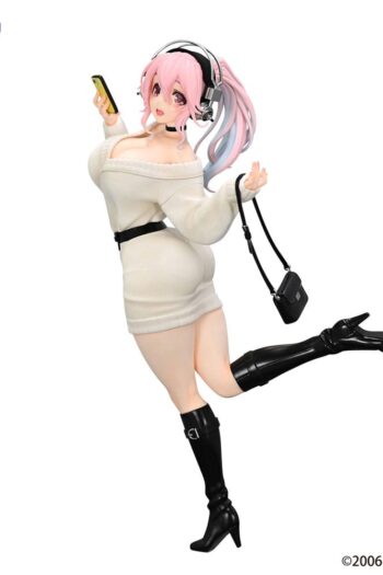 Super Sonico Trio-Try-iT PVC Statue Winter Memory Ver. 21 cm