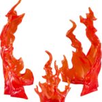 The Simple Effect Parts for Figures Flames: Red