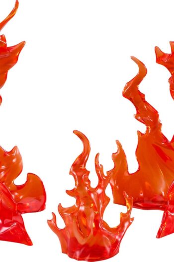 The Simple Effect Parts for Figures Flames: Red