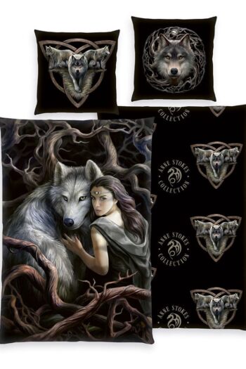 Anne Stokes bed linen Wolfs 135 x 200 cm