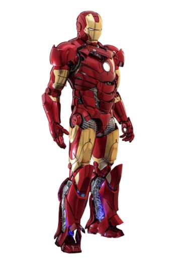 Iron Man Movie Masterpiece Diecast Action Figure 1/6 Iron Man Mark III (Armor Suit Up Version) 32 cm