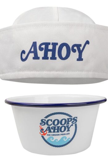 Stranger Things Ice Cream Bowl with Sailor Hat Scoops Ahoy