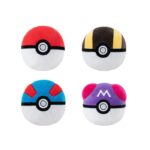 Pokémon Plush Figure Pokeball Version 1 10 cm Assortment (6)