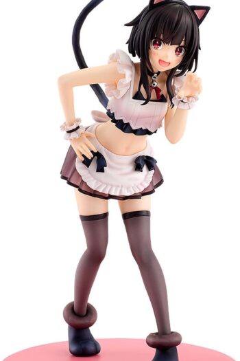Konosuba God's blessing on this wonderful world! PVC Statue Megumin: Light Novel Catgirl Maid Ver. 16 cm