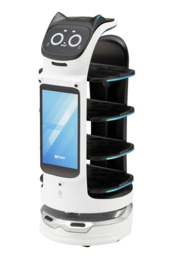 Pudu Robotics Plastic Model Kit Bellabot White Ver. 11 cm