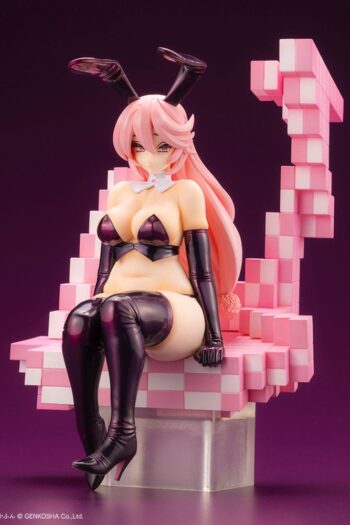 Original Character Trick Bunnies PVC Statue 1/7 Sitting Bunny Illustration by Kafun 24 cm