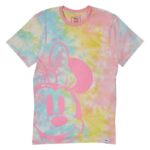 Disney by Loungefly Tee T-Shirt Unisex Minnie Mouse Tie Die Size M