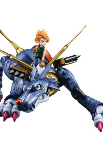 Digimon Adventure Precious G.E.M. Series PVC Statue Metal Garurumon & Ishida Yamato 30 cm