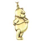 Winnie-the-Pooh Pewter-Keychain Winnie the Pooh