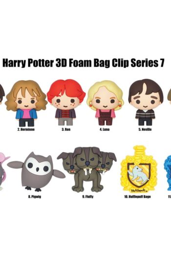 Harry Potter 3D PVC Bag Clips Series 7 Display (24)