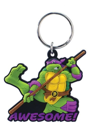 Teenage Mutant Ninja Turtles Soft Touch PVC Bag Clip Donatello