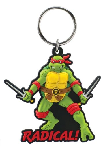 Teenage Mutant Ninja Turtles Soft Touch PVC Bag Clip Raphael