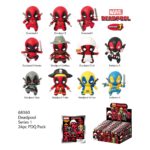 Deadpool PVC Bag Clips Series 1 Display (24)