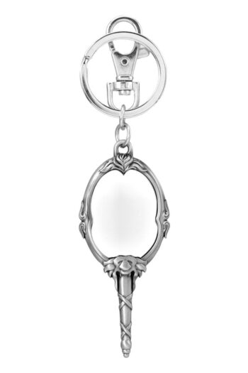 Beauty and the Beast Pewter-Keychain Mirror