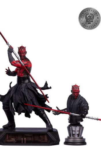 Star Wars Epic Series Statue 1/3 Darth Maul Platinum Exclusive 86 cm