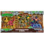 Teenage Mutant Ninja Turtles 6-Pack Action Figures 1988 Remastered heo EU Exclusive
