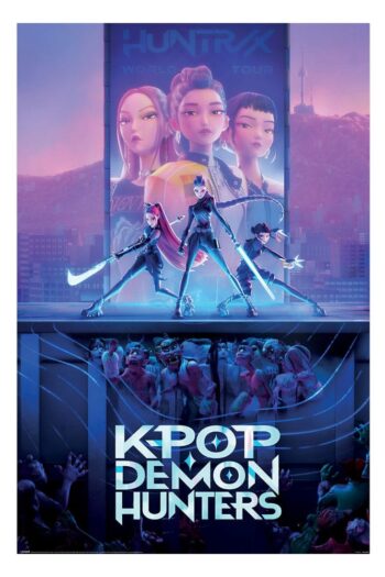 KPop Demon Hunters Poster Pack Movie Key Art 61 x 91 cm (4)