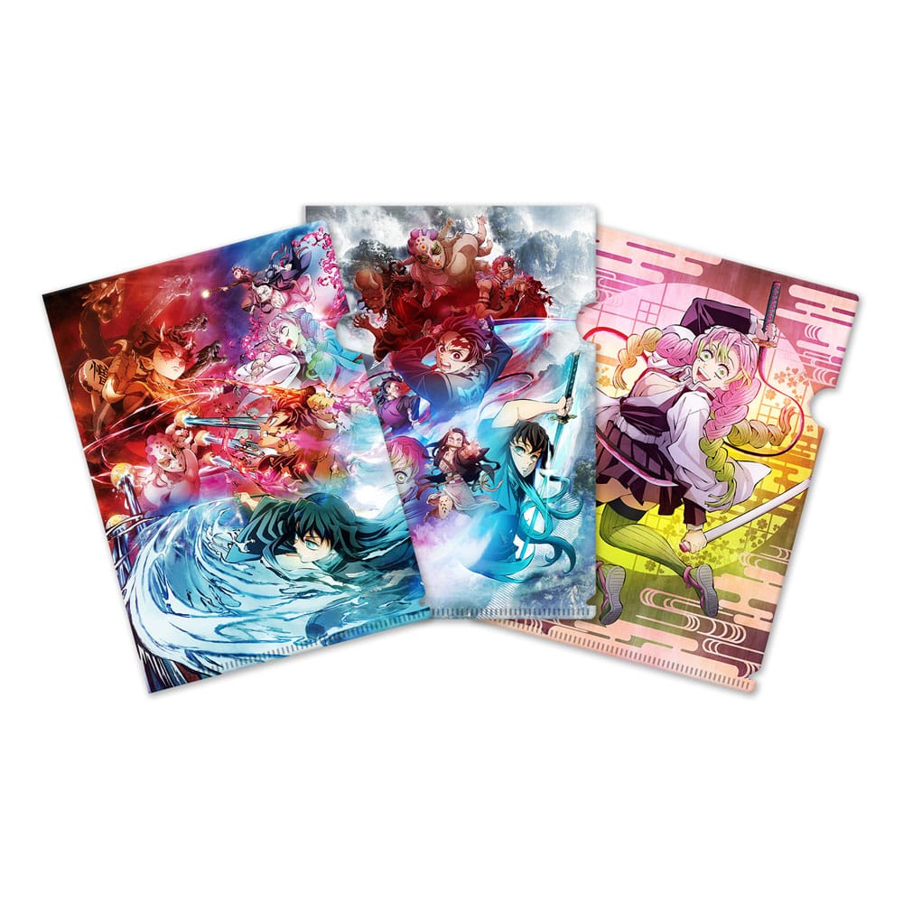 x_saka70087 Demon Slayer: Kimetsu no Yaiba Clearfile 3-Set 01 - immagine 1
