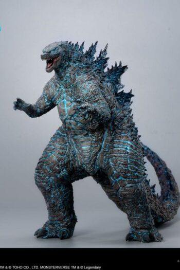 Godzilla vs. Kong: The New Empire Soft Vinyl Statue Godzilla (2024) Evolved Blue Edition 28 cm
