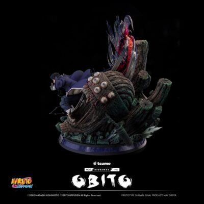 Obito dioramax 1/6 Hqs led statue by tsume - immagine 5