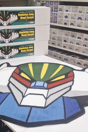 Kotetsu Jeeg Head Carpet Tappeto by Jungle