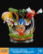 Sonic Tails e Knuckles Statua 1/6 Diorama Ck by Cartoon Kingdom - immagine 9