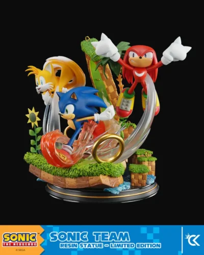 Sonic Tails e Knuckles Statua 1/6 Diorama Ck by Cartoon Kingdom - immagine 10