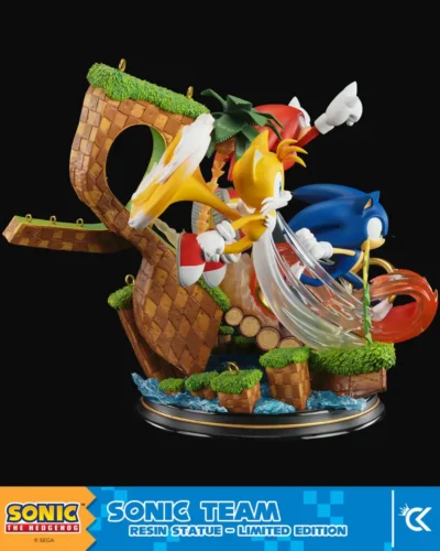 Sonic Tails e Knuckles Statua 1/6 Diorama Ck by Cartoon Kingdom - immagine 4