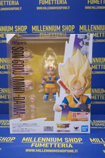 Dragon Ball S.H.Figuarts Action Figure Super Saiyan Son Goku (mini) Daima 8 cm by Bandai