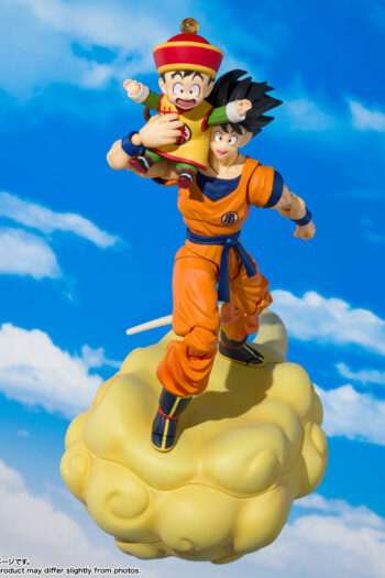 Dragon Ball S.H.Figuarts Action Figure Son Goku & Son Gohan Kid & Kintoun 14 cm & 6 cm by