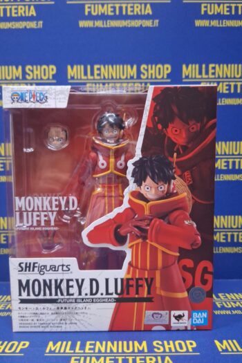 One Piece S.H.Figuarts Action Figure Monkey D. Luffy Future Island Egghead 15 cm by Bandai