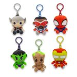 Marvel Plush Keychains 12 cm Assortment (24)