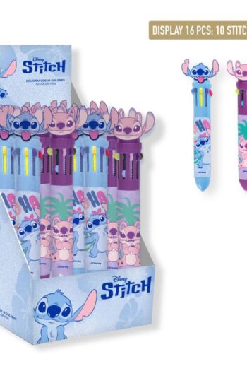 Loli & Stitch Multicoloured ball pens Display (16)