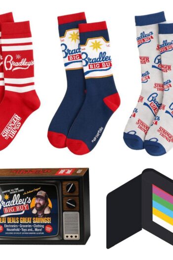 Stranger Things Socks 3-Pack 38-45 Bradley´s Big Buy