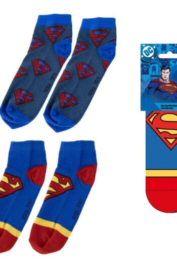 DC Comics Ankle socks 2-packs Superman 38-45
