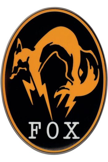 Metal Gear Solid Delta Pin Badge Fox Limited Edition