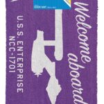 Star Trek Doormat Welcome Aboard 40 x 60 cm