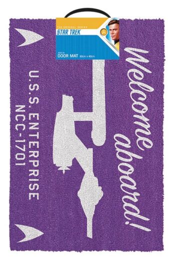 Star Trek Doormat Welcome Aboard 40 x 60 cm