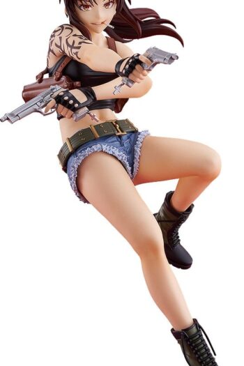 Black Lagoon Pop Up Parade PVC Statue Revy L Size 21 cm