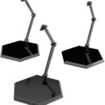 The Simple Stand Mini Nendoroid More for Mini Figures & Models Black Hex Type 3-Pack