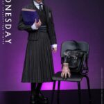 Mercoledi' Wednesday Addams Action Figure 1/6 Jenna Ortega Netflix 27 cm by Hot Toys