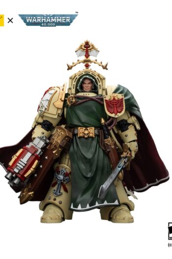 Warhammer 40,000: Dark Angels Action Figure Belial Grand Master of The Deathwing With the Sword of Silence and Storm Bolter 14 cm
